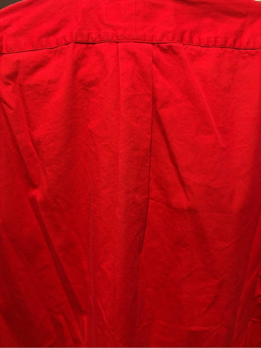 1990’s Vintage Polo by Ralph Lauren Red Blake Button-Down Oxford Shirt